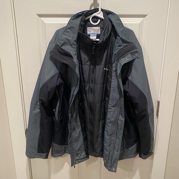Men’s Extra Large Columbia Interchange Jacket - Picture 9 of 12